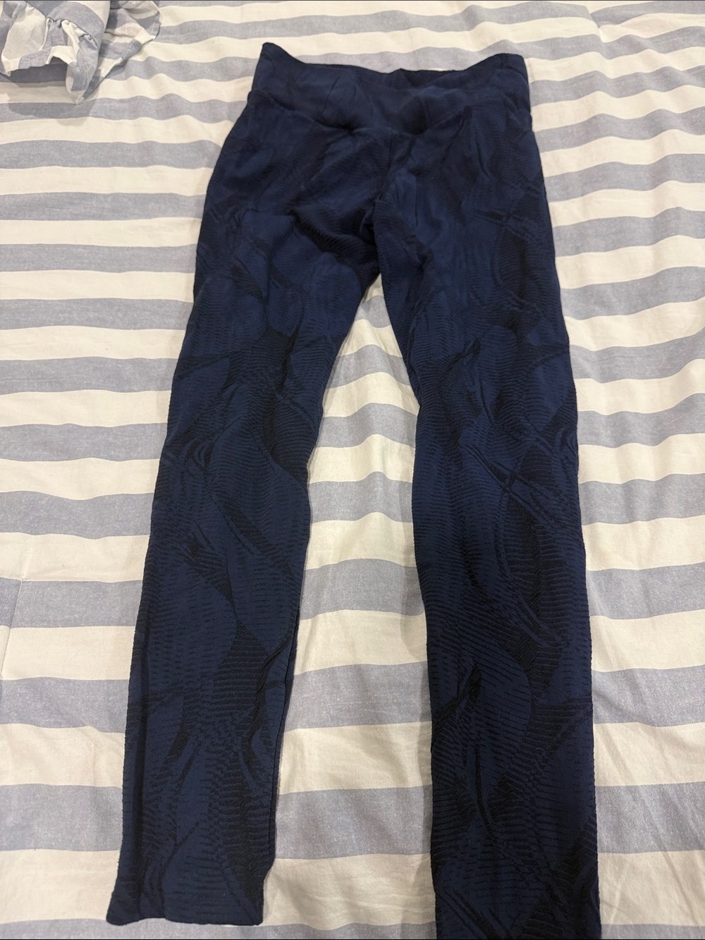 Booty by Brabants Navy Textured Leggings